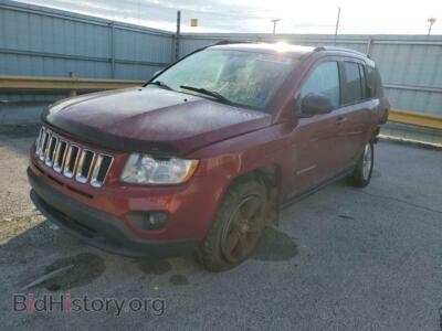 2011 Jeep COMPASS, красный — VIN 1J4NF4FB3BD135564, Copart