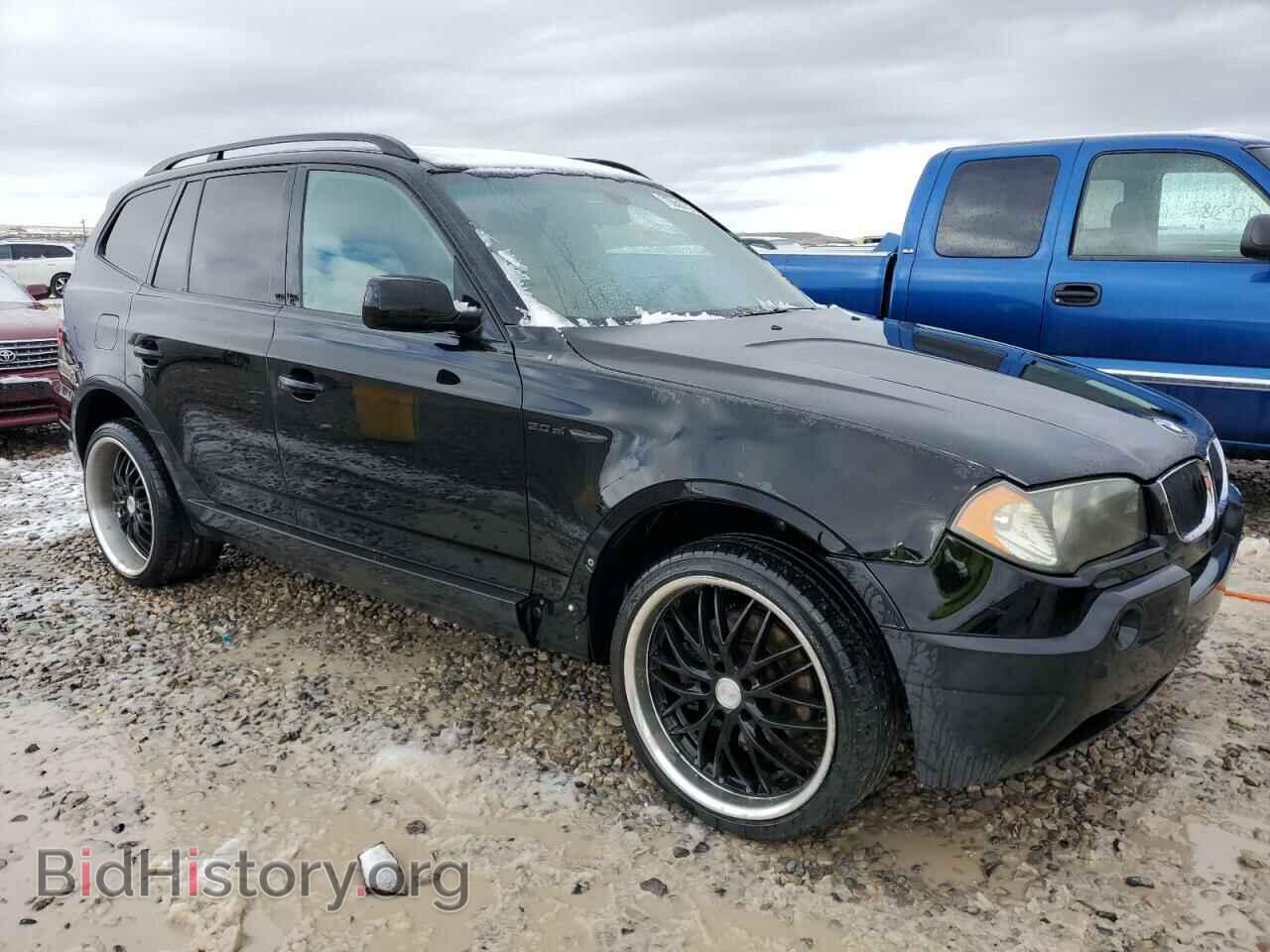 2007 BMW X3 - VIN: WBXPC93457WF24704 - Фото 4