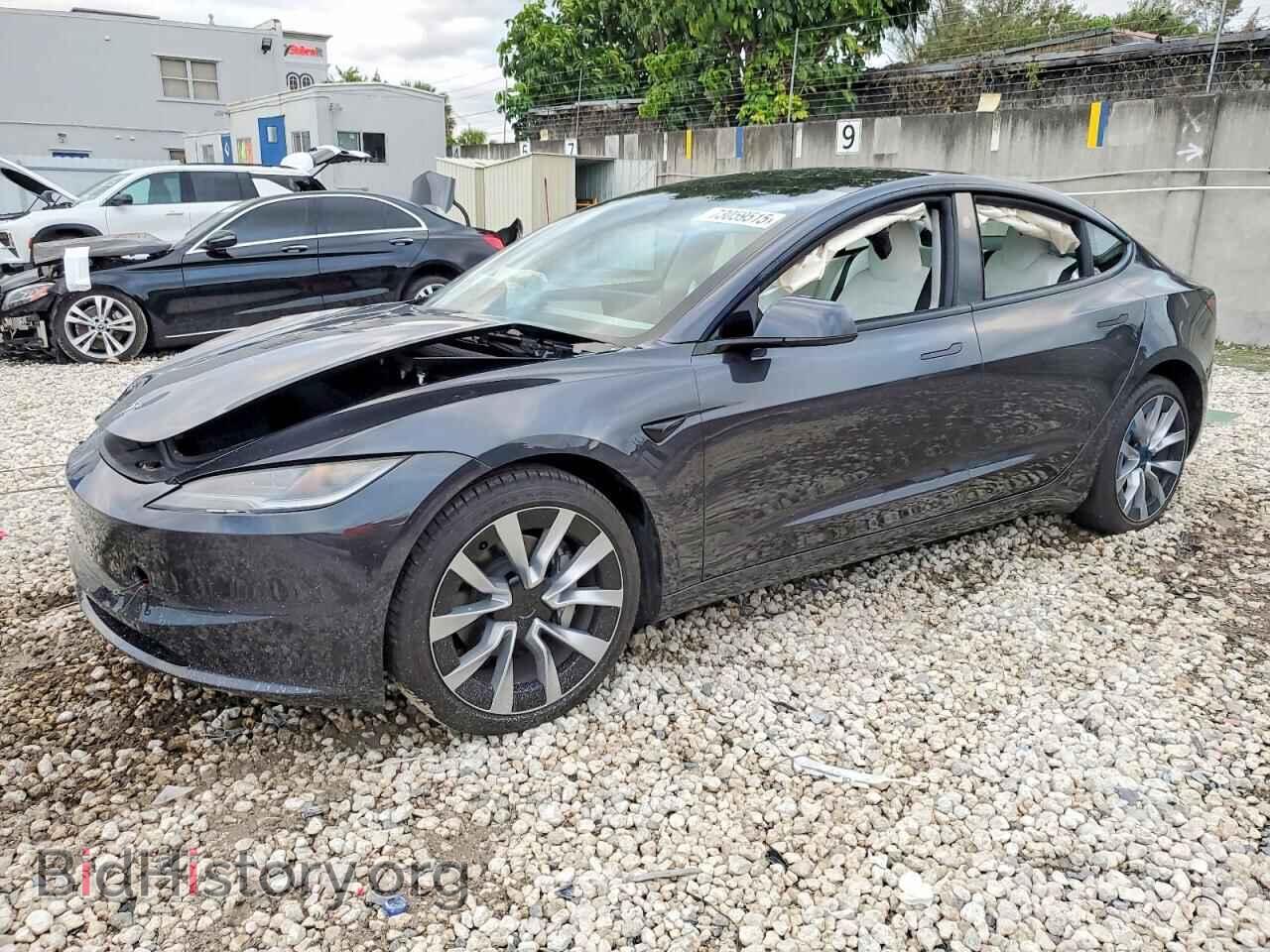 Photo 5YJ3E1EA9RF859558 - TESLA MODEL 3 2024