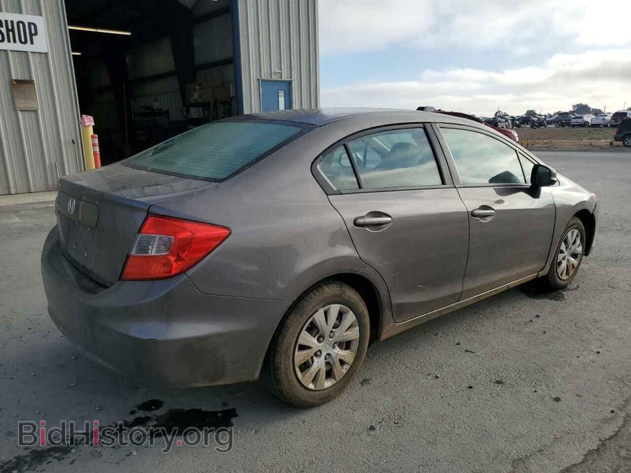 2012 HONDA CIVIC - VIN: 19XFB2F53CE362211 - Фото 3