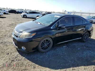 2010 Lexus HS HS 250h, черный — VIN JTHBB1BA8A2007538, Copart