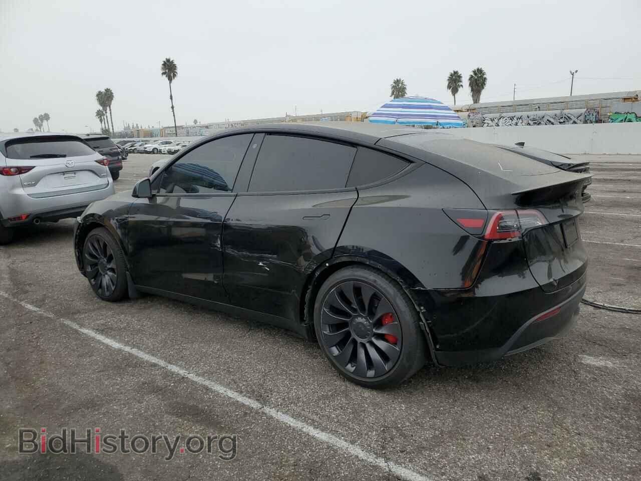 2021 TESLA MODEL Y - VIN: 5YJYGDEF7MF195038 - Фото 2
