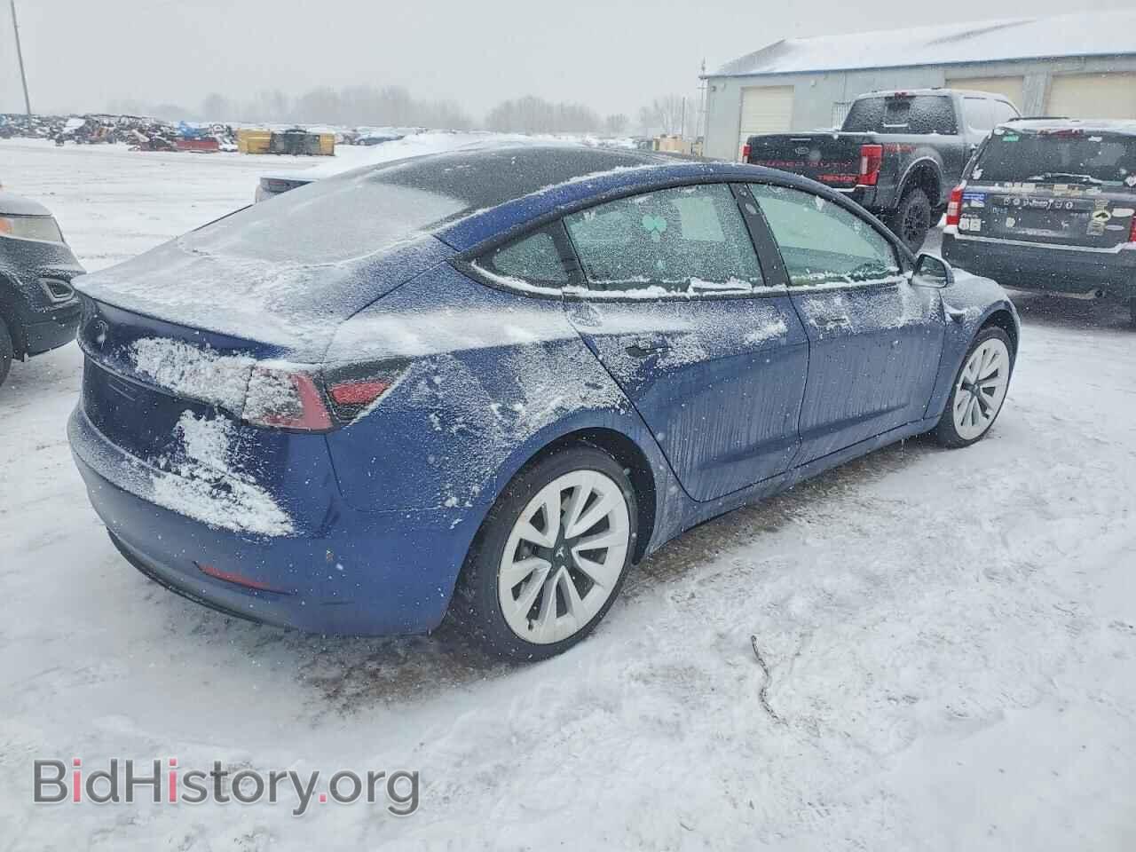 2022 TESLA MODEL 3 - VIN: 5YJ3E1EAXNF144055 - Photo 3