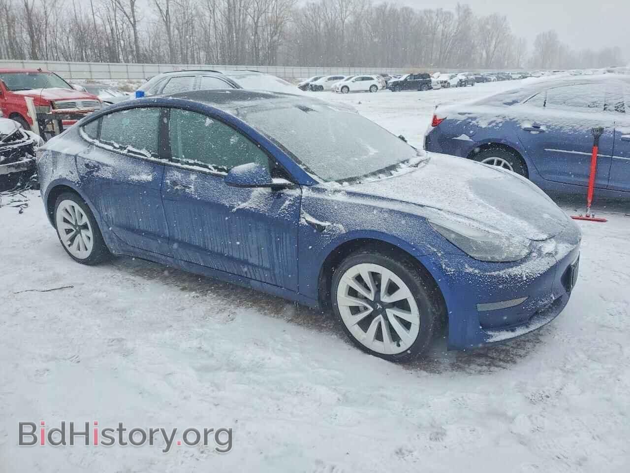 2022 TESLA MODEL 3 - VIN: 5YJ3E1EAXNF144055 - Photo 4