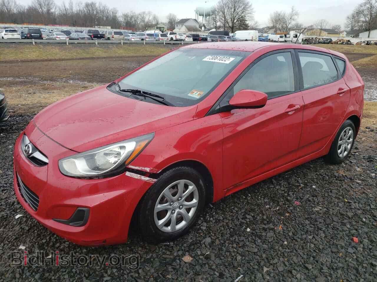 Photo KMHCT5AE2DU106309 - HYUNDAI ACCENT 2013