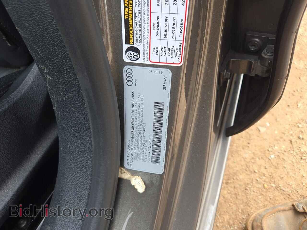 2013 AUDI A7 - VIN: WAUYGAFC2DN064021 - Photo 12