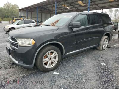 2012 Dodge DURANGO SXT, black — VIN 1C4RDHAG5CC146614, Copart