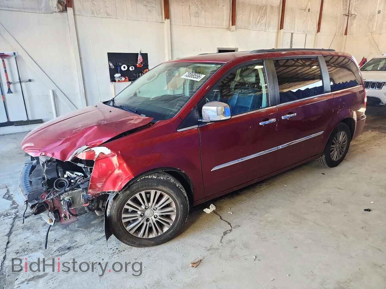 2015 Chrysler MINIVAN Touring L (VIN 2C4RC1CG2FR546164) — фото 1 из 15, Copart, повреждение: передняя часть