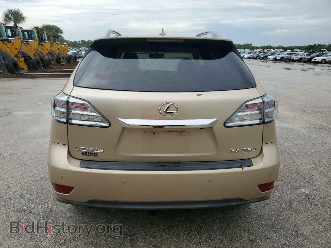 2010 LEXUS RX350 - VIN: 2T2BK1BA2AC046902 - Фото 6