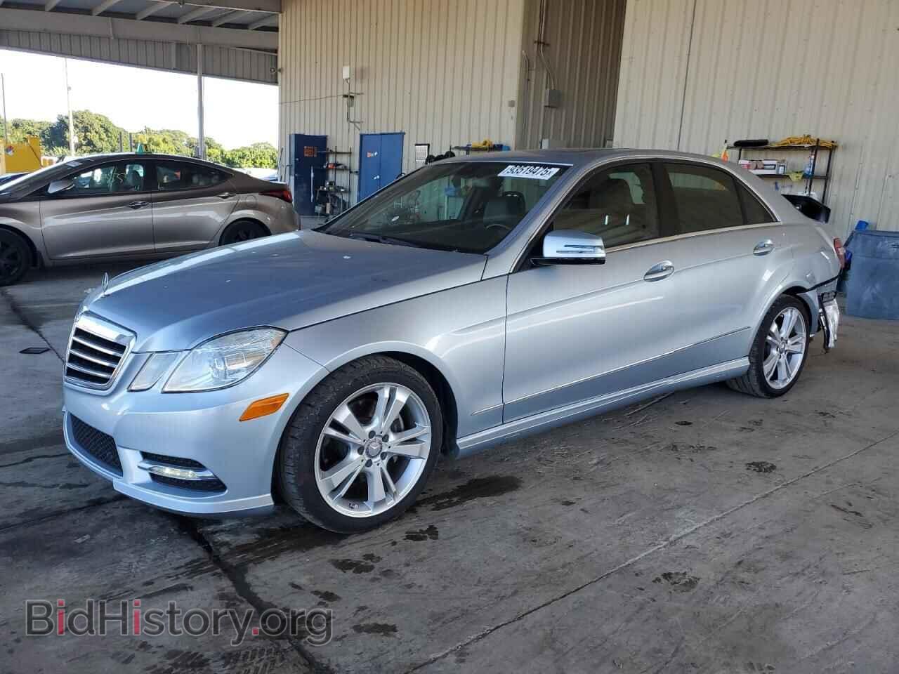 Фотография WDDHF5KBXDA754686 - MERCEDES-BENZ E-CLASS 2013