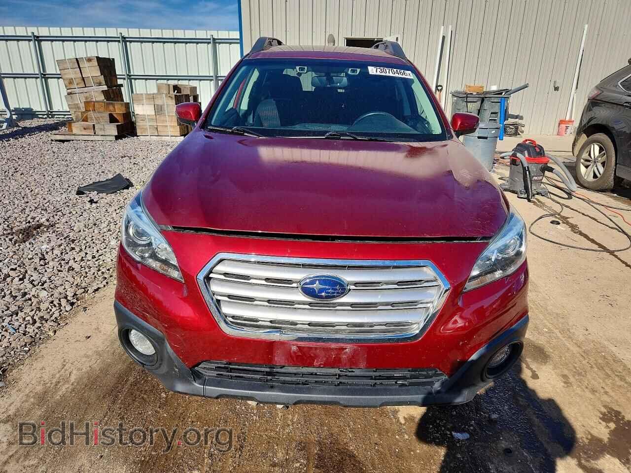 2016 SUBARU OUTBACK - VIN: 4S4BSAFC0G3275494 - Фото 5