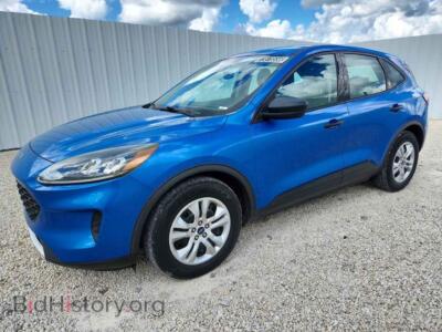 2020 Ford ESCAPE S, синий — VIN 1FMCU0F60LUA23882, Copart