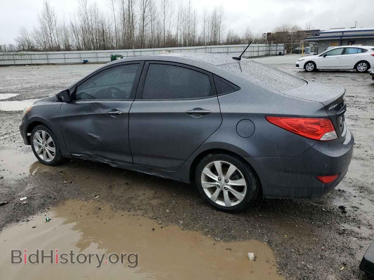 2012 HYUNDAI ACCENT - VIN: KMHCU4AE6CU122258 - Фото 2