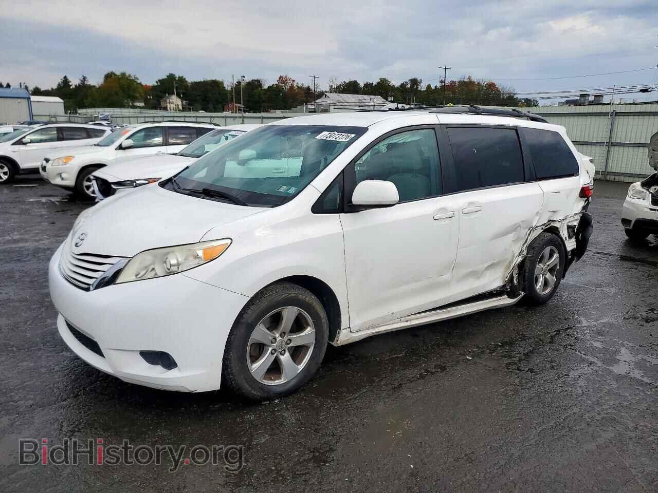 Фотография 5TDKZ3DC2HS870412 - TOYOTA SIENNA 2017