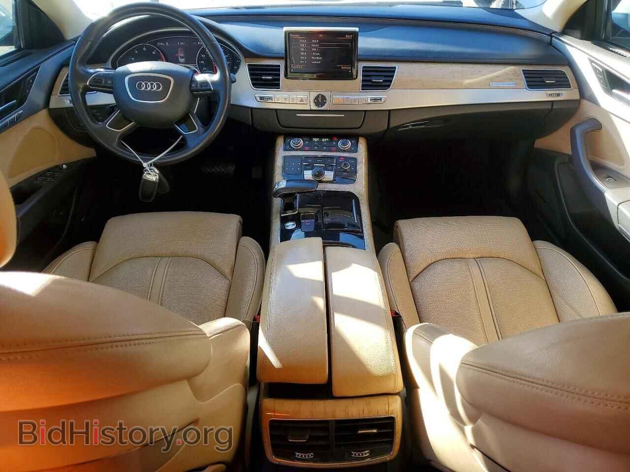2013 AUDI A8 - VIN: WAUAGAFD2DN012947 - Фото 8