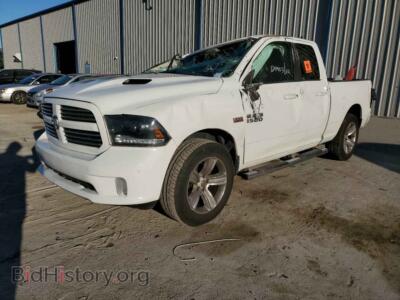 2015 RAM 1500 1500 Sport, white — VIN 1C6RR7HT0FS602406, Copart