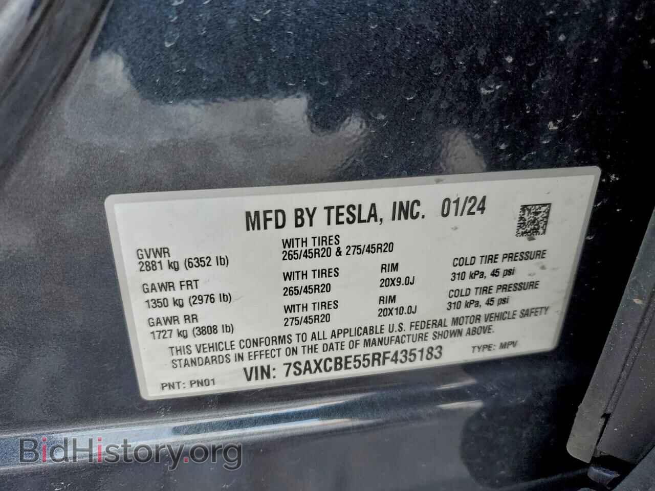 2024 TESLA MODEL X - VIN: 7SAXCBE55RF435183 - Photo 13
