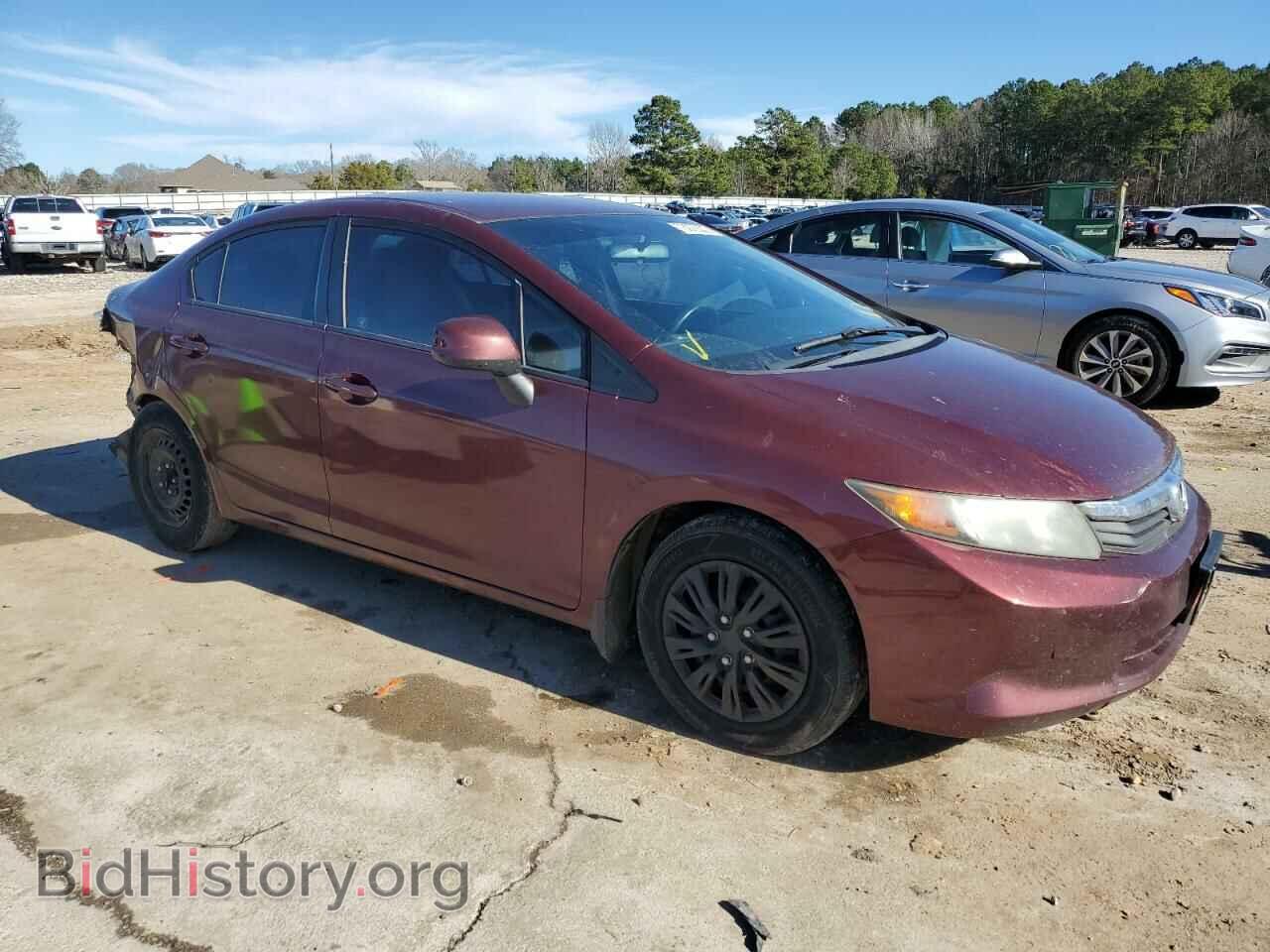 2012 HONDA CIVIC - VIN: 2HGFB2F57CH608781 - Фото 4