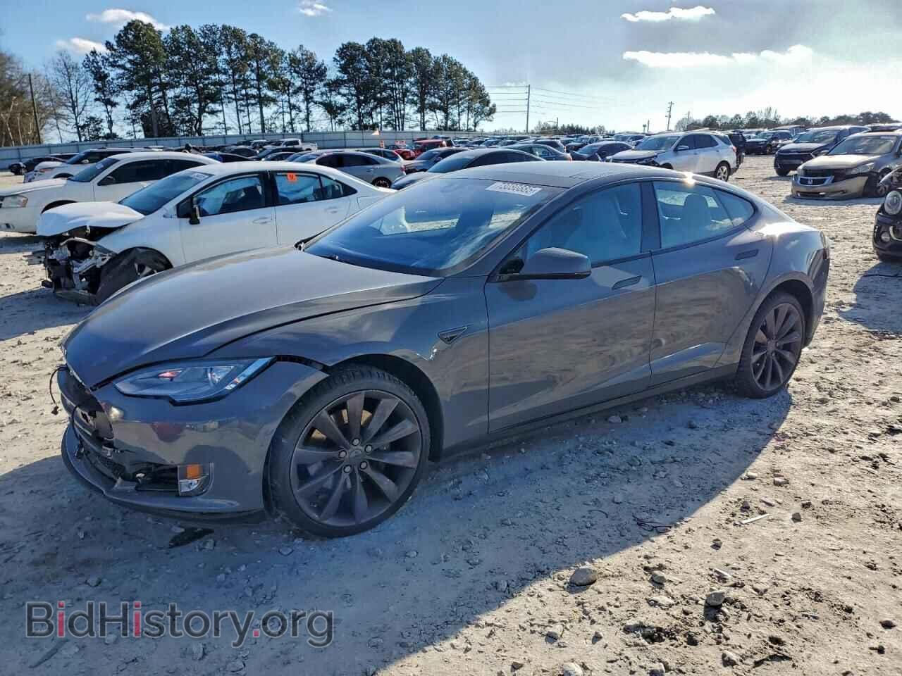 Photo 5YJSA1H24FF084352 - TESLA MODEL S 2015