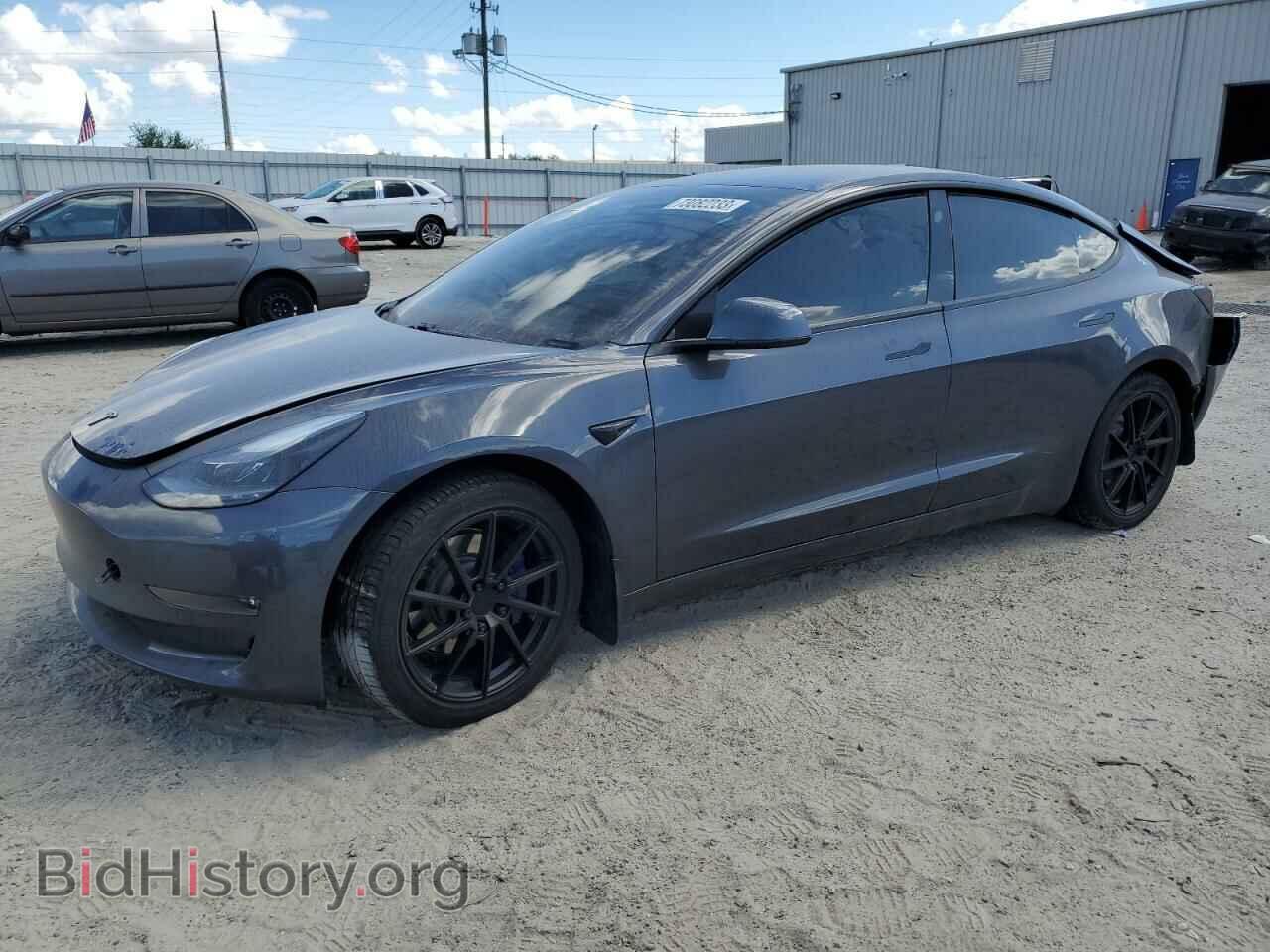 Photo 5YJ3E1EBXMF974414 - TESLA MODEL 3 2021