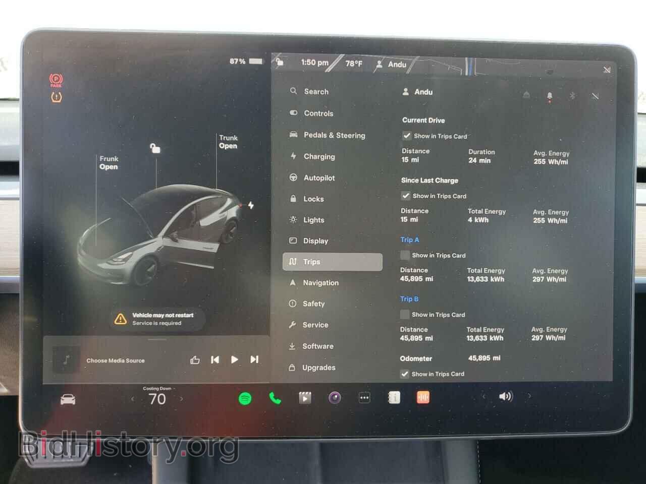 2021 TESLA MODEL 3 - VIN: 5YJ3E1EBXMF974414 - Photo 9