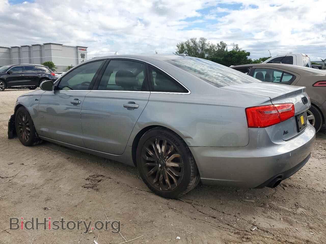 2012 AUDI A6 - VIN: WAUGGAFC7CN129326 - Photo 2