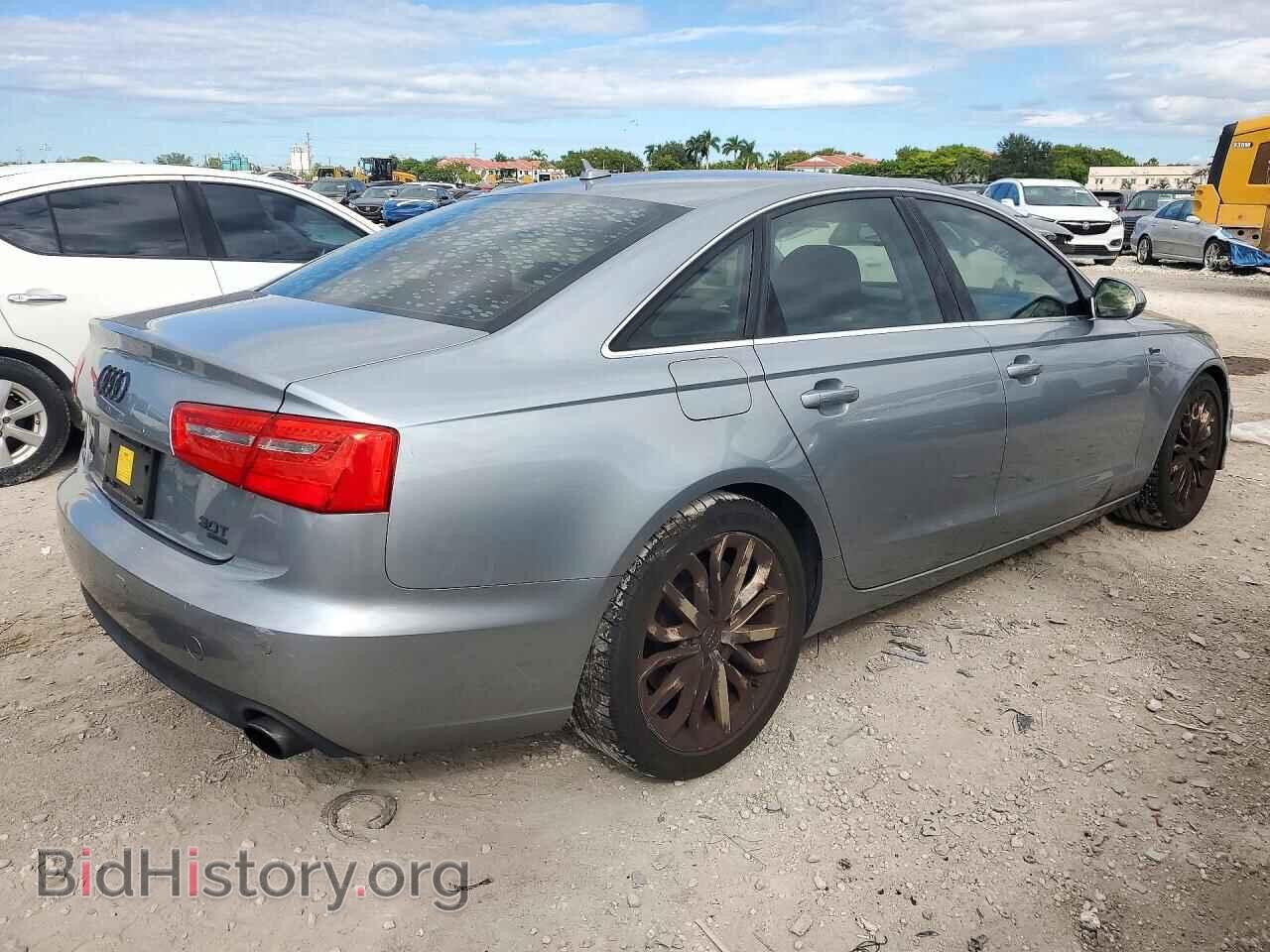 2012 AUDI A6 - VIN: WAUGGAFC7CN129326 - Photo 3