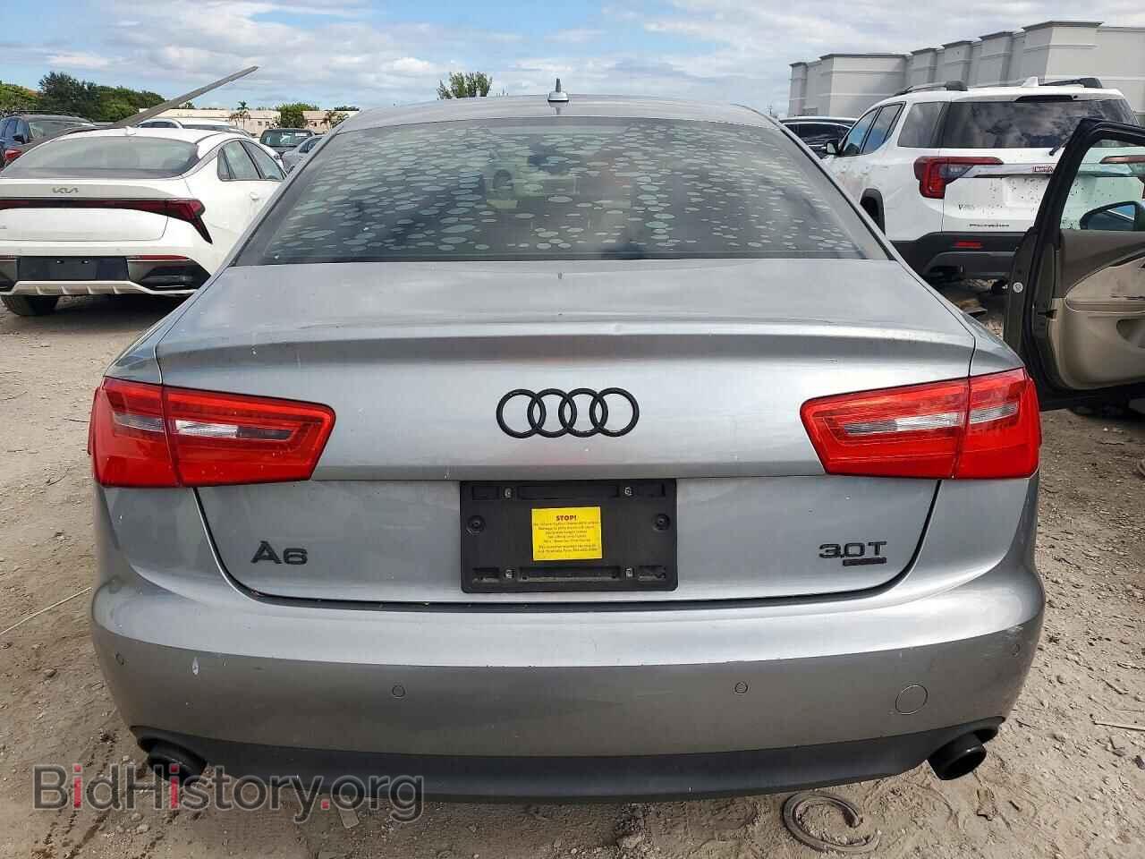 2012 AUDI A6 - VIN: WAUGGAFC7CN129326 - Photo 6