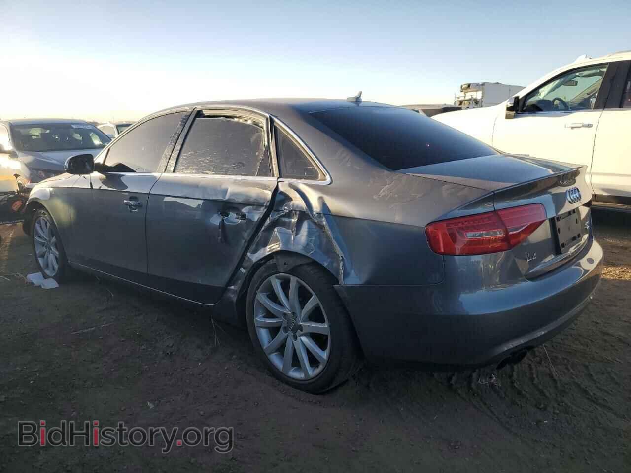 2013 AUDI A4 - VIN: WAUFFAFL0DN037376 - Фото 2