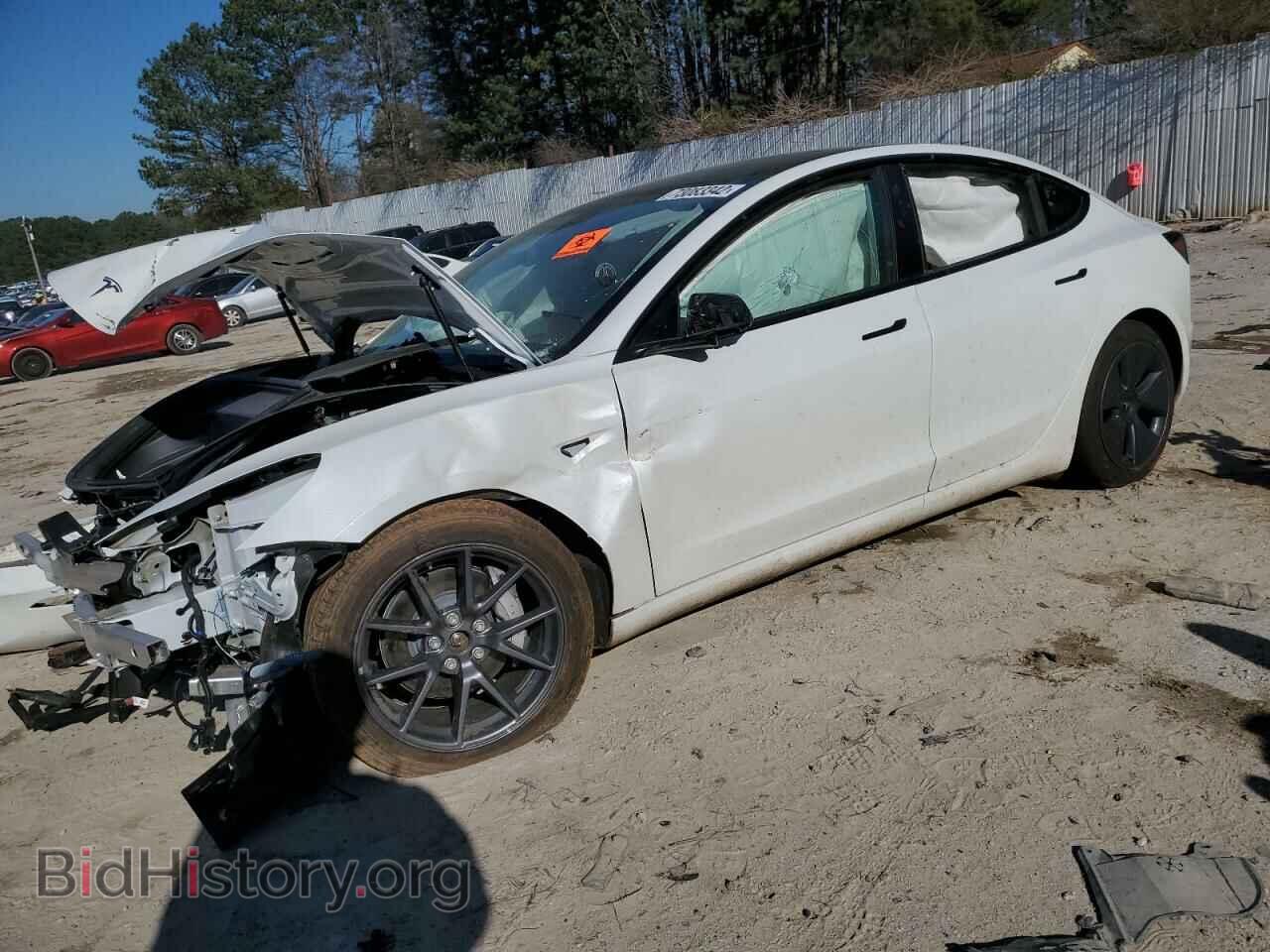 Photo 5YJ3E1EB6NF201344 - TESLA MODEL 3 2022
