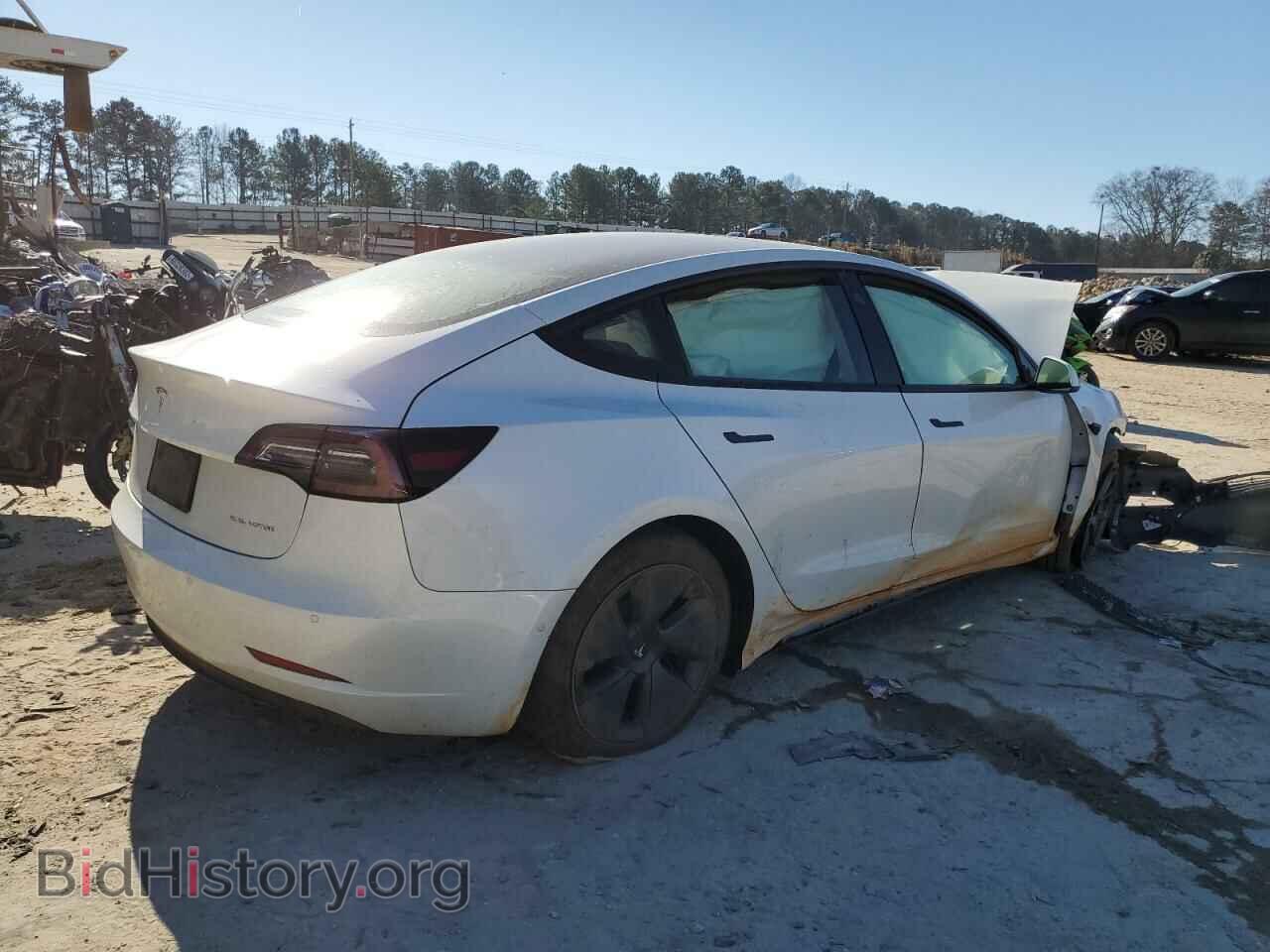 2022 TESLA MODEL 3 - VIN: 5YJ3E1EB6NF201344 - Фото 3