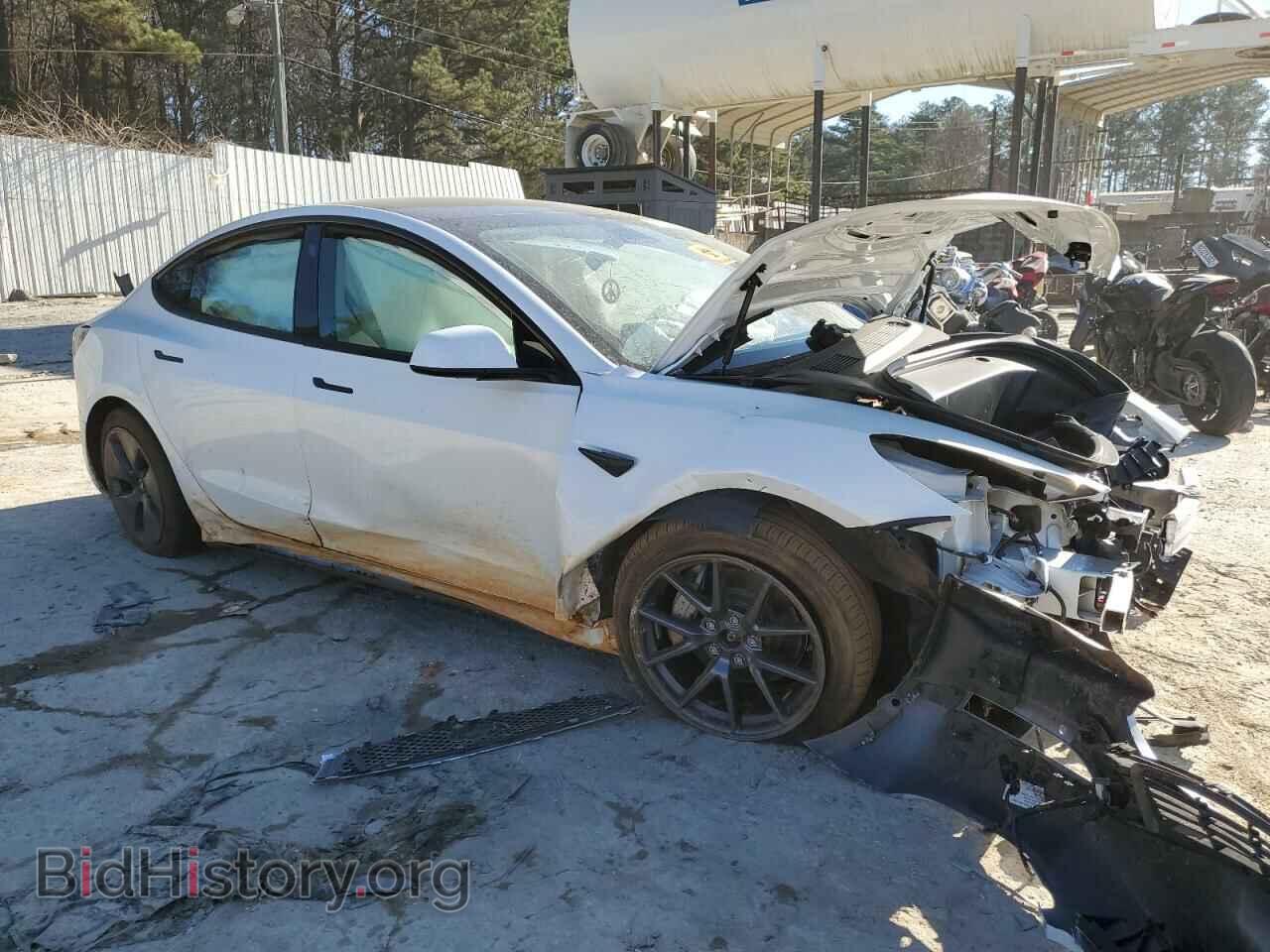 2022 TESLA MODEL 3 - VIN: 5YJ3E1EB6NF201344 - Фото 4