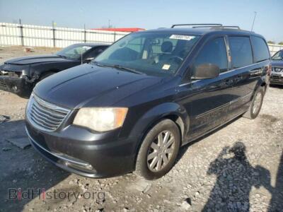 2014 Chrysler MINIVAN Touring, gray — VIN 2C4RC1BG0ER395468, Copart