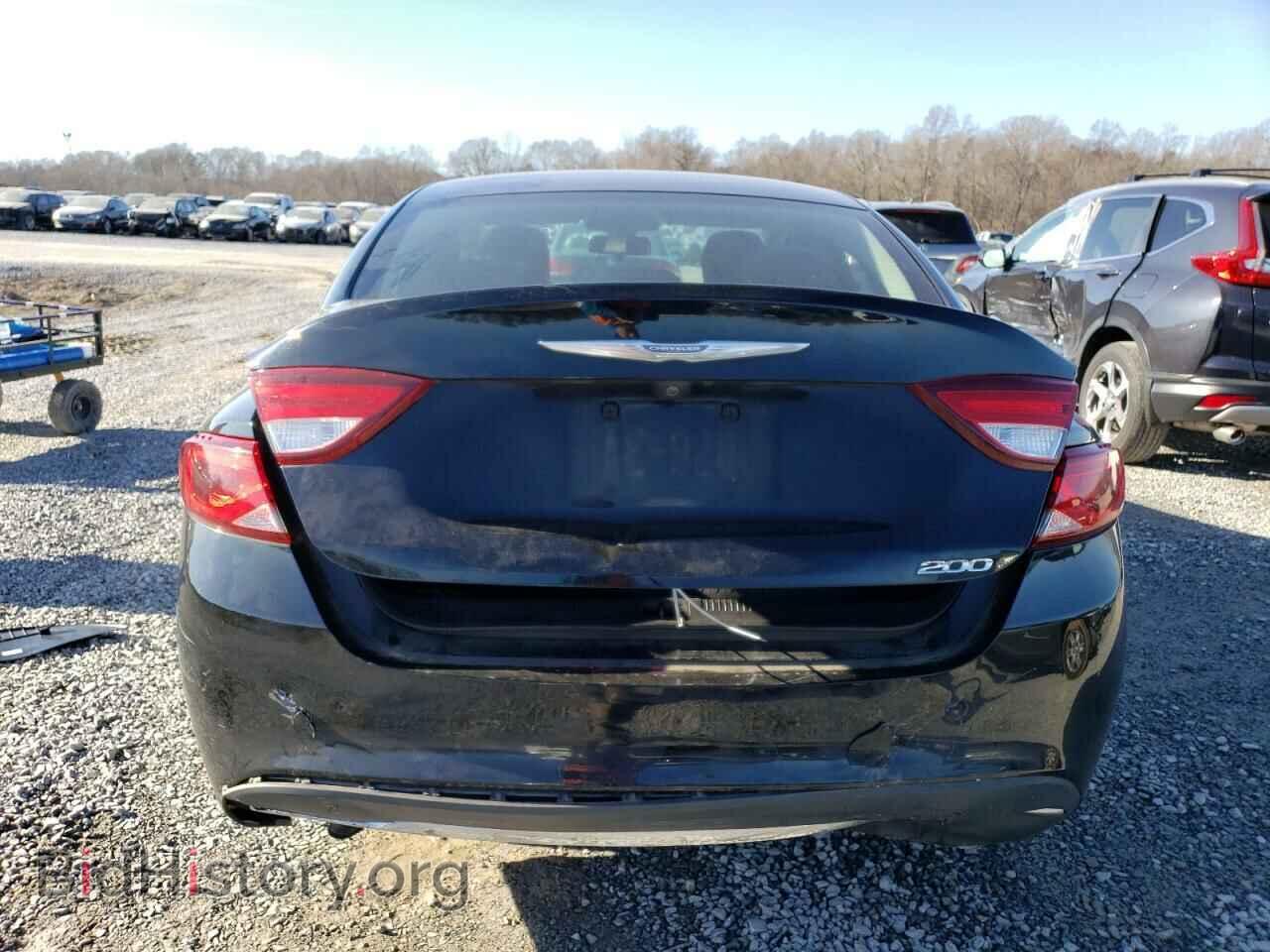2016 CHRYSLER 200 - VIN: 1C3CCCAB0GN176263 - Фото 6