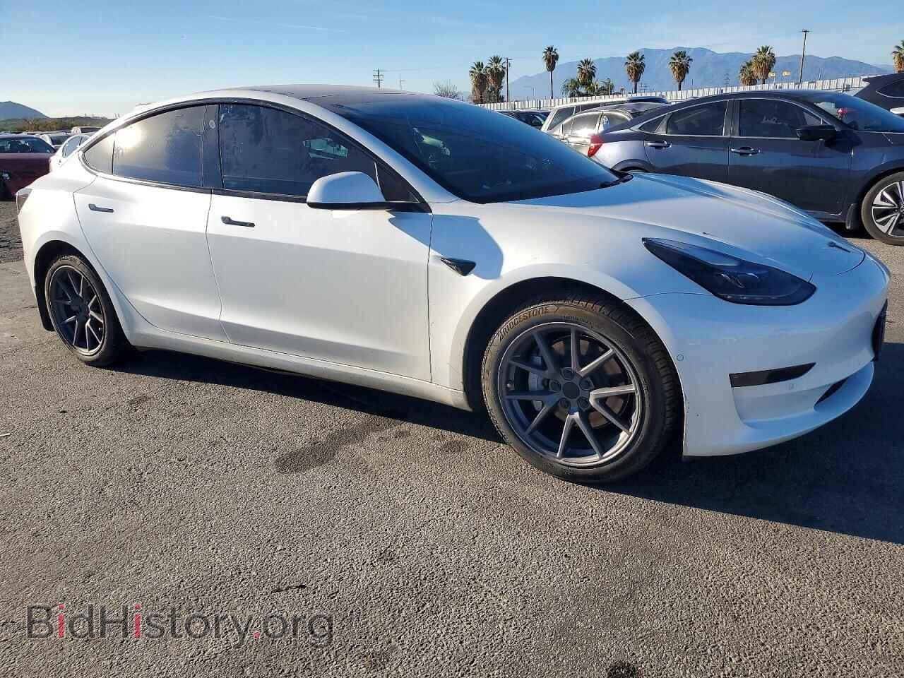 Photo 5YJ3E1EB8MF879110 - TESLA MODEL 3 2021