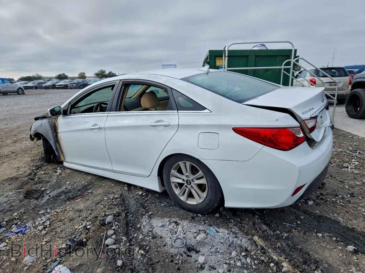 2014 HYUNDAI SONATA - VIN: 5NPEB4ACXEH942017 - Фото 2