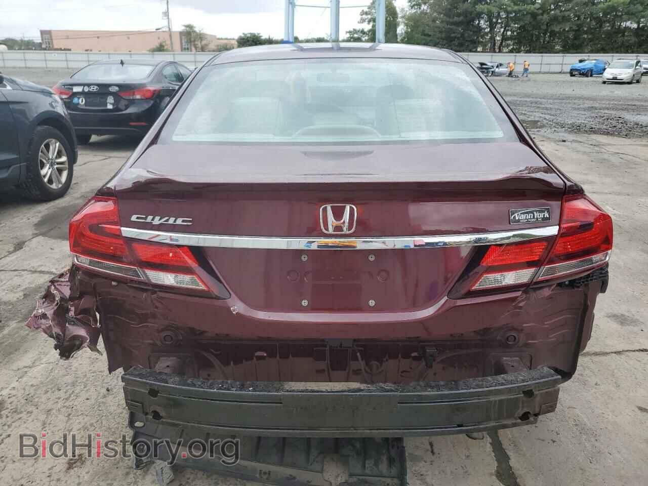 2014 HONDA CIVIC - VIN: 19XFB2F86EE024394 - Фото 6