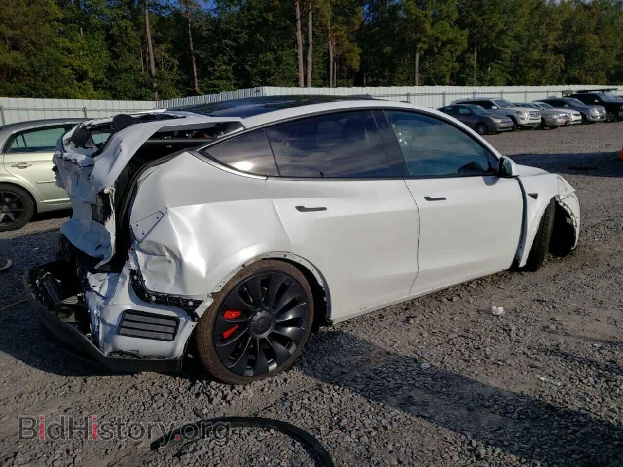2022 TESLA MODEL Y - VIN: 7SAYGDEF3NF544300 - Фото 3