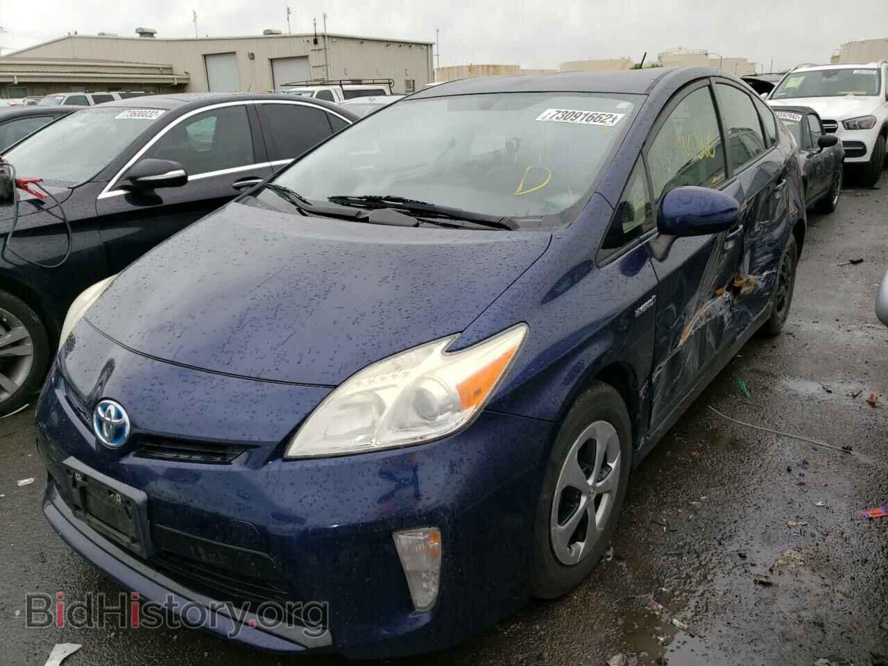Фотография JTDKN3DU4C1608014 - TOYOTA PRIUS 2012