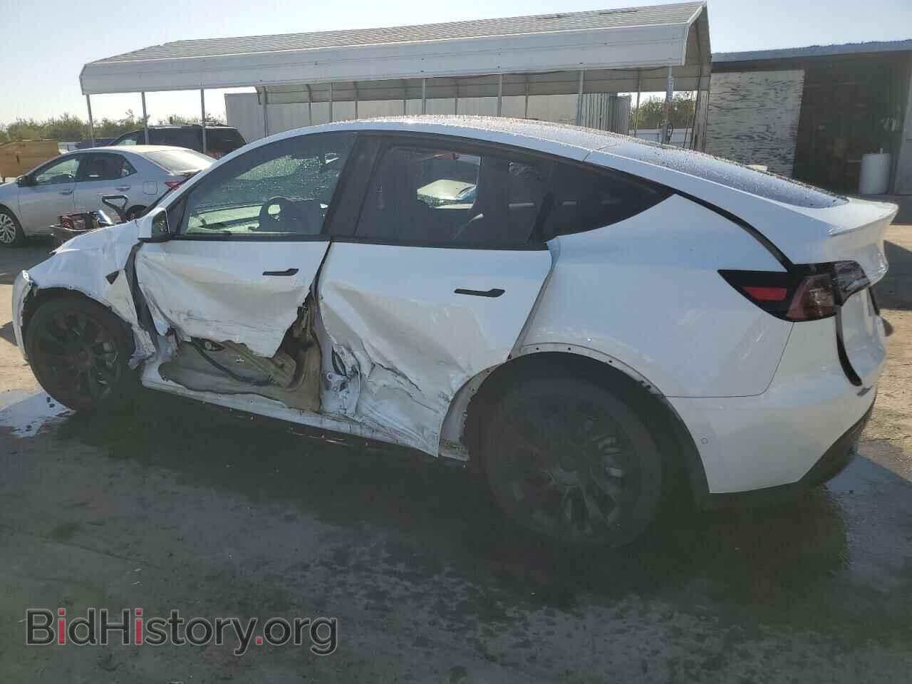 2022 TESLA MODEL Y - VIN: 7SAYGDEE5NF356871 - Фото 2