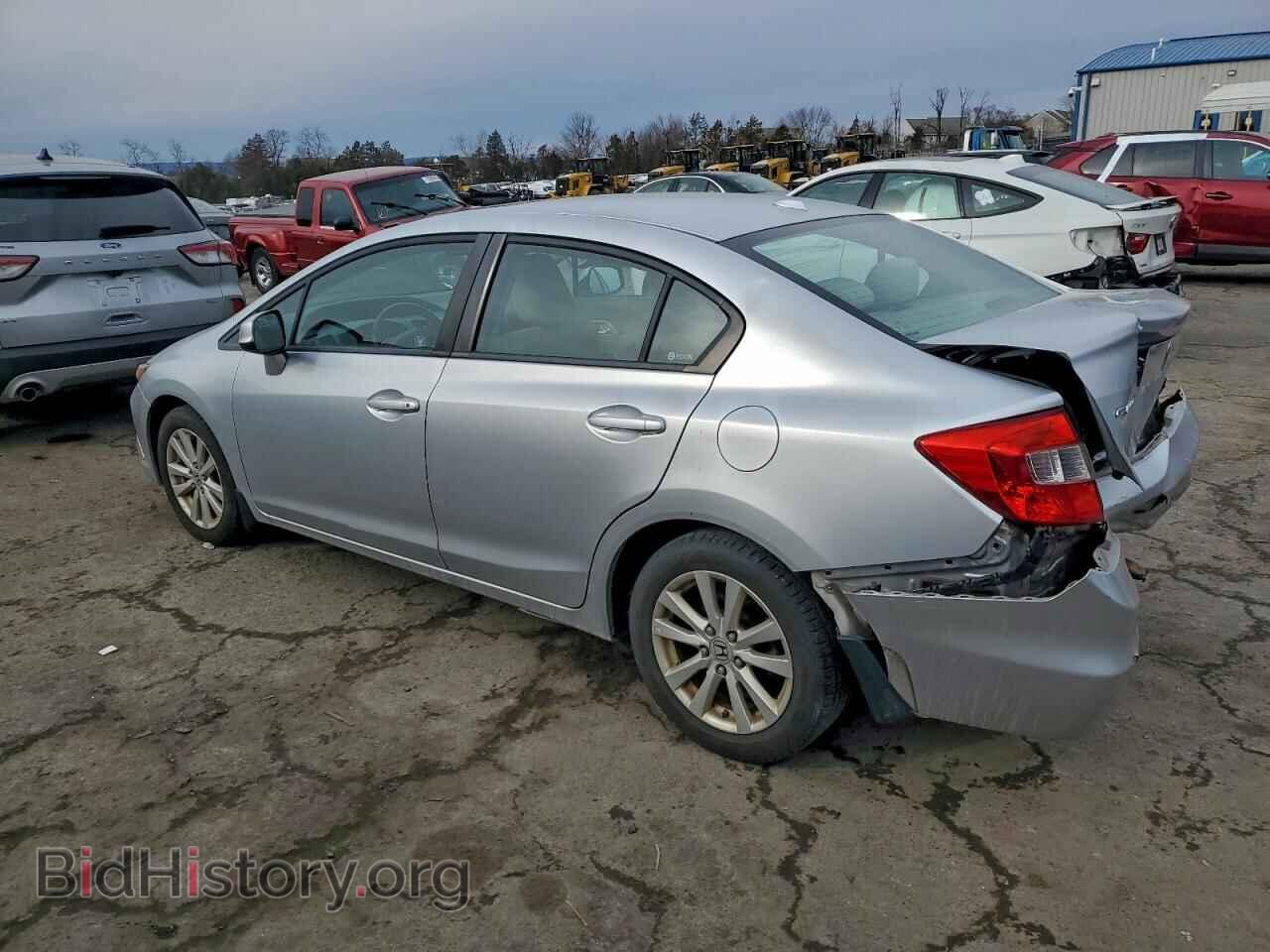 2012 HONDA CIVIC - VIN: 2HGFB2F84CH526551 - Фото 2