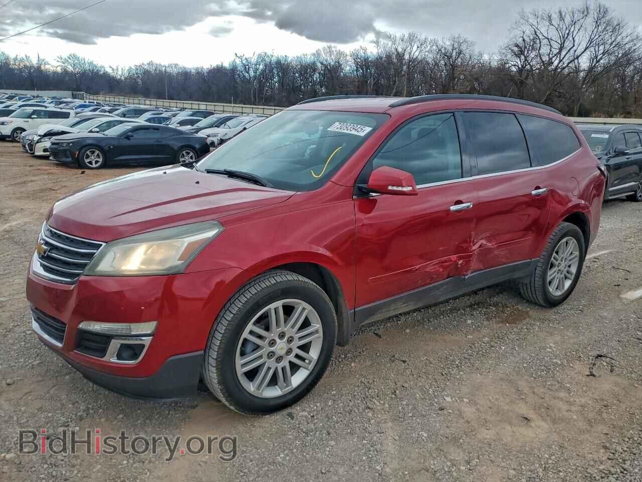 Фотография 1GNKRGKD4EJ308434 - CHEVROLET TRAVERSE 2014