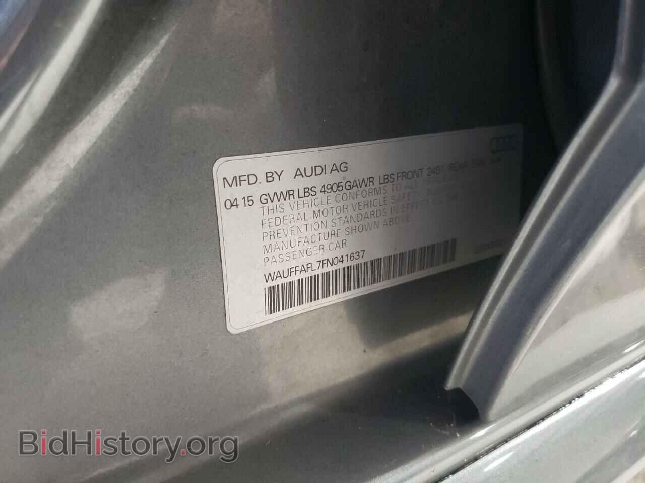 2015 AUDI A4 - VIN: WAUFFAFL7FN041637 - Фото 12