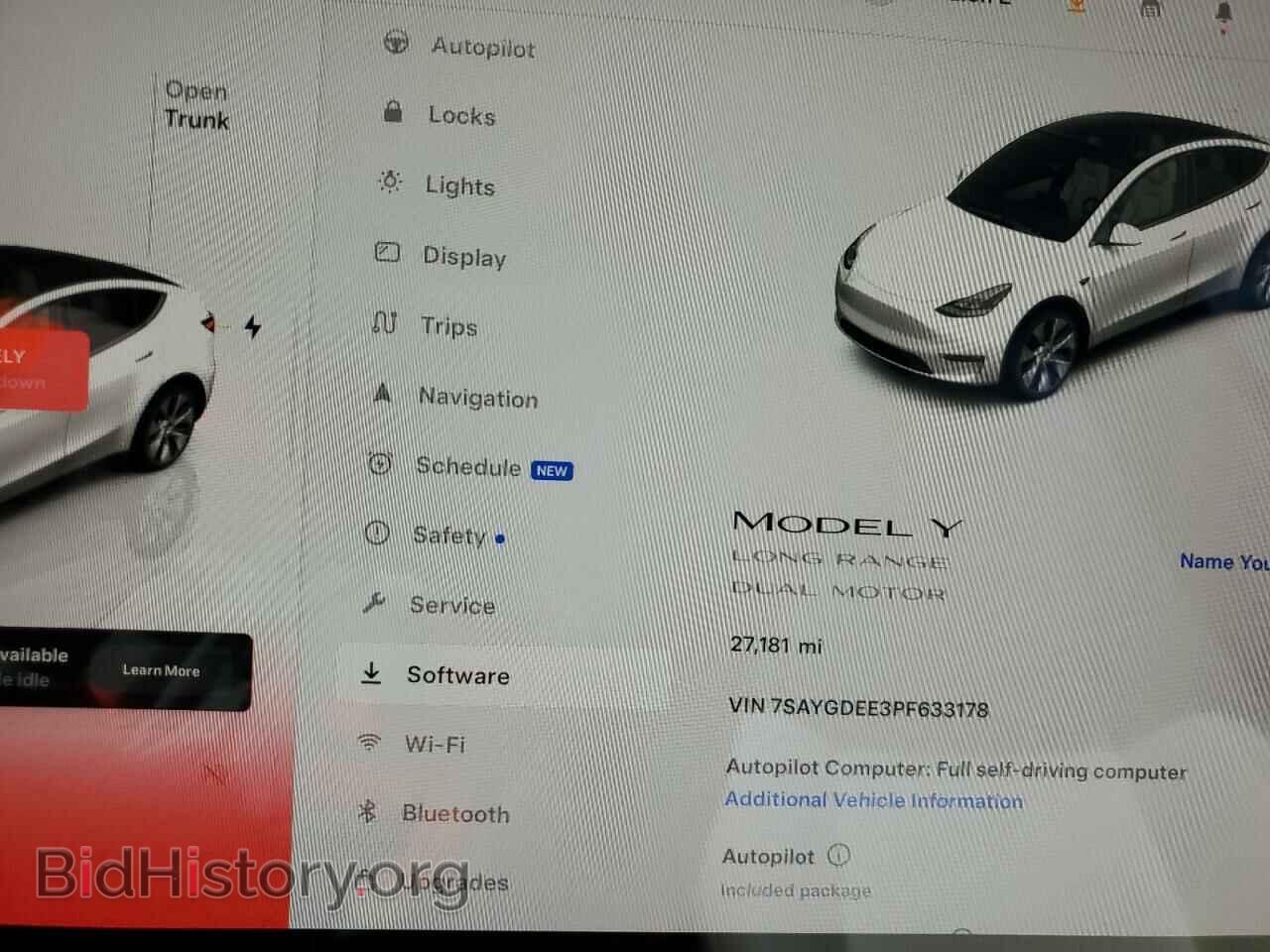 2023 TESLA MODEL Y - VIN: 7SAYGDEE3PF633178 - Photo 9