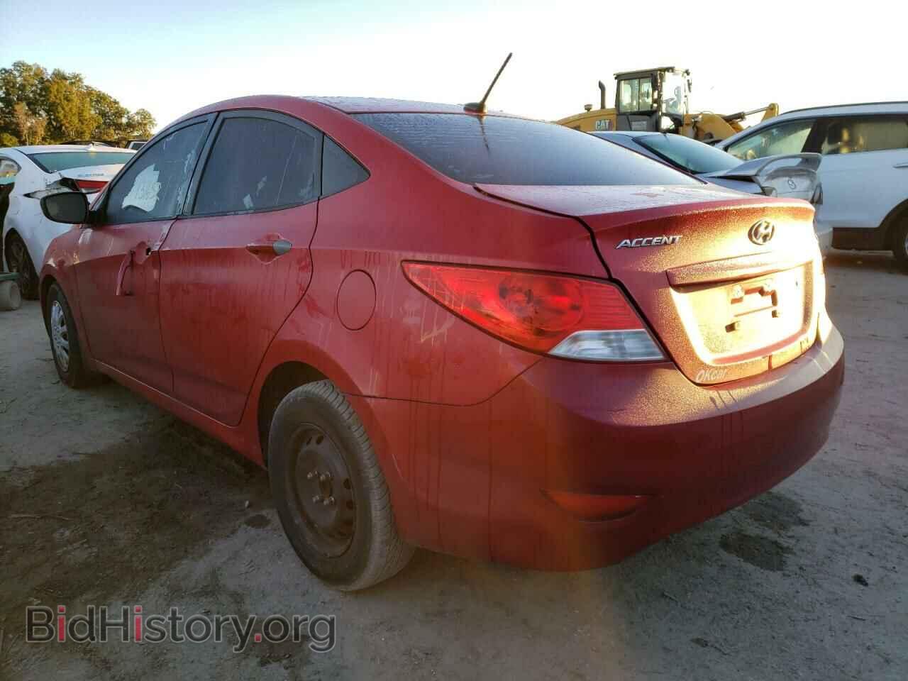 2013 HYUNDAI ACCENT - VIN: KMHCT4AE1DU324543 - Фото 2