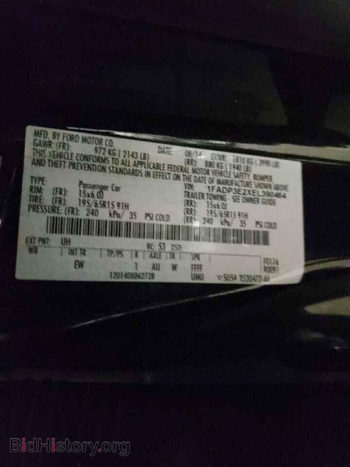 2014 FORD FOCUS - VIN: 1FADP3E2XEL390464 - Photo 13