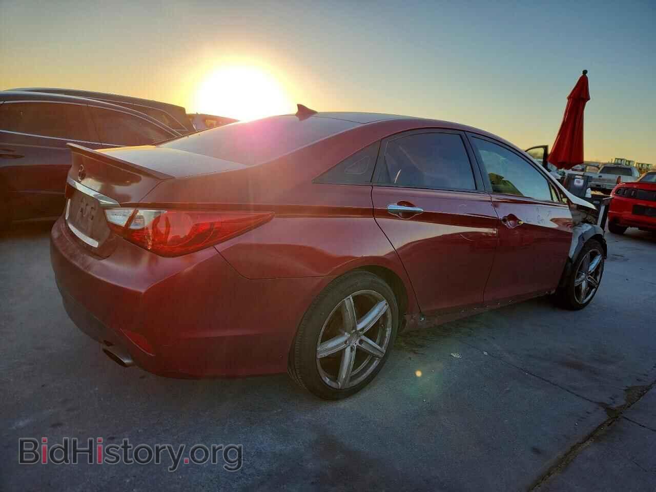 2014 HYUNDAI SONATA - VIN: 5NPEC4AC2EH847237 - Фото 3