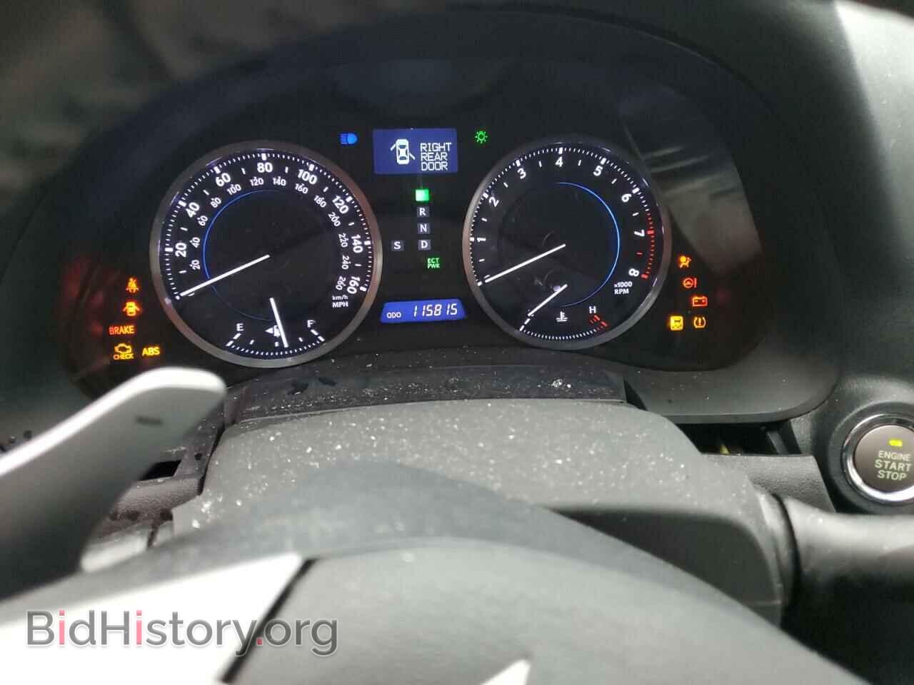 2012 LEXUS IS - VIN: JTHBE5C23C5030118 - Фото 9