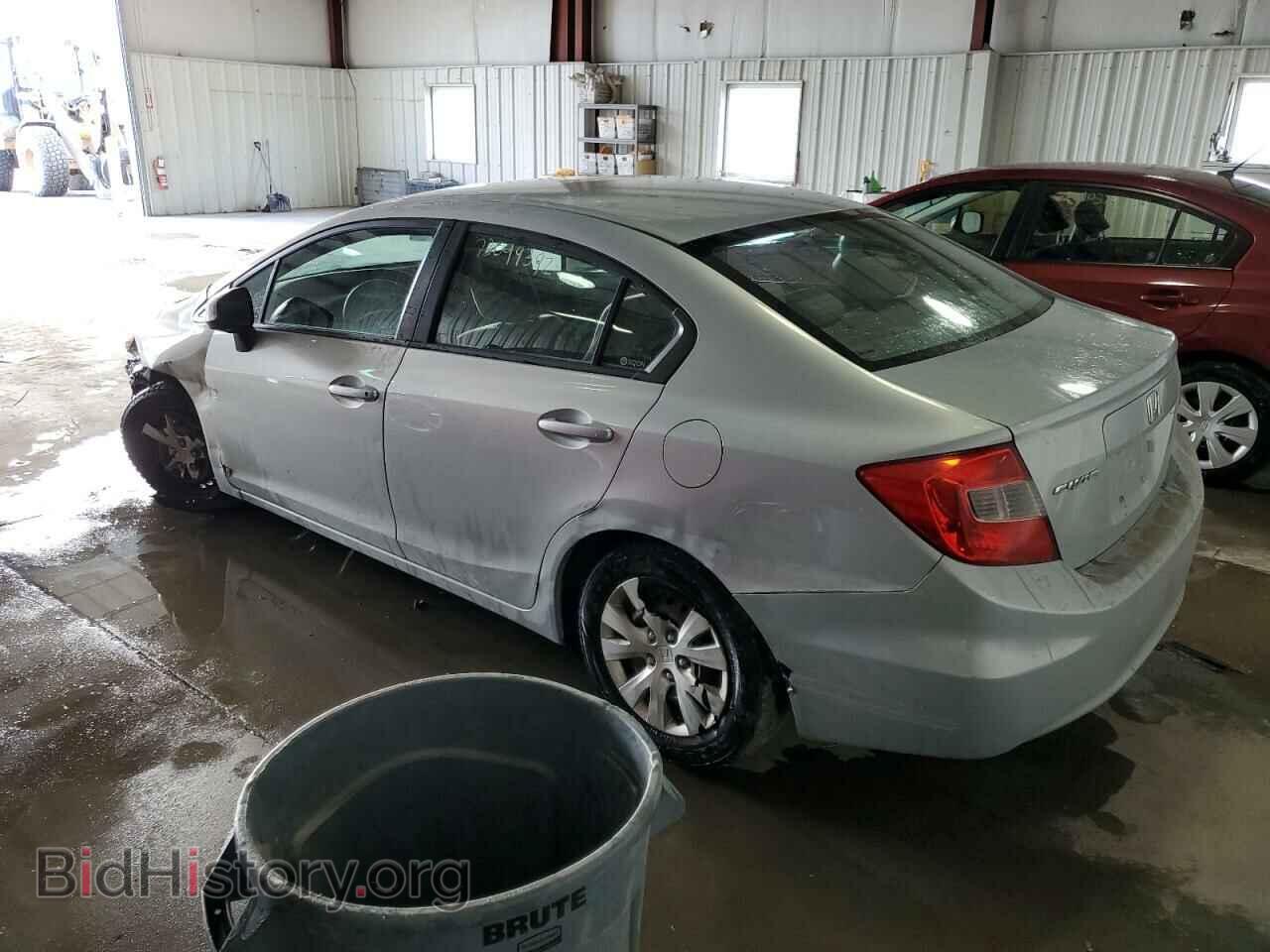 2012 HONDA CIVIC - VIN: 2HGFB2F59CH581812 - Фото 2