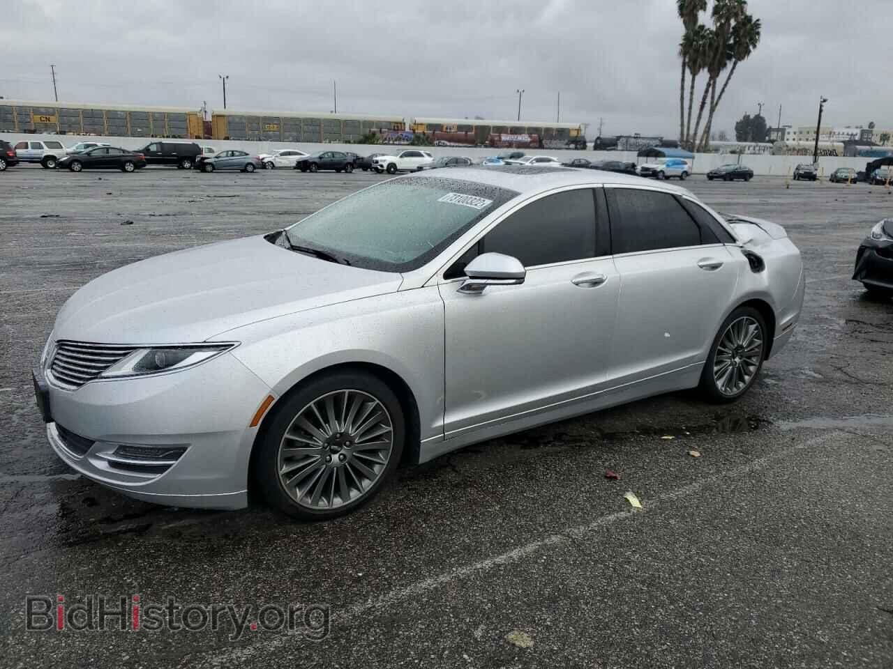 Фотография 3LN6L2LU9GR603529 - LINCOLN MKZ 2016
